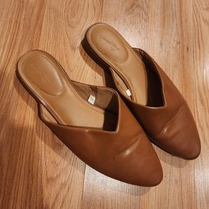 Tan Mules